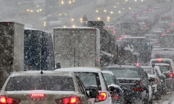 В Уфе ожидается снегопад и ухудшение дорожных условий