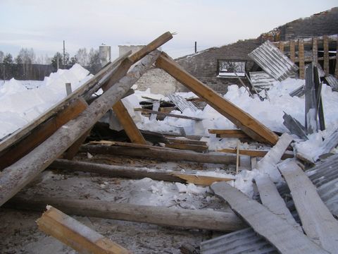 В Чишме обрушилась крыша в школе